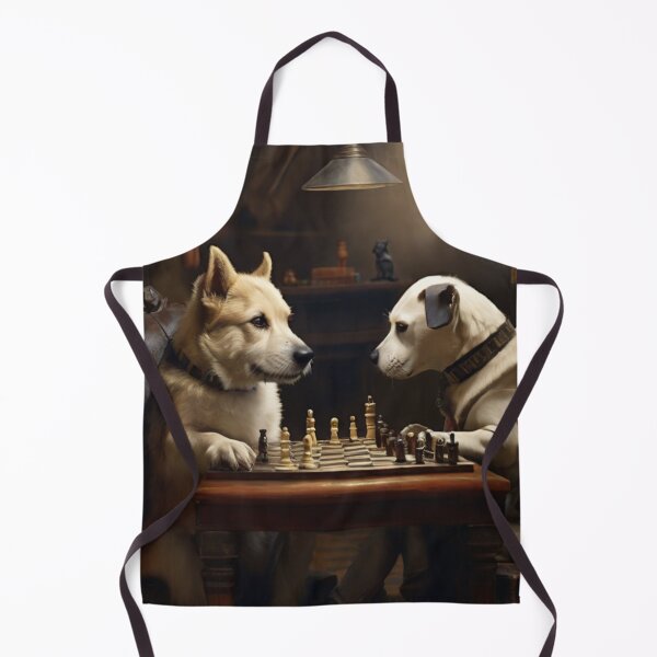 Item preview, Chess Paws: Strategic Canine Duo designed and sold by DoggyDream.