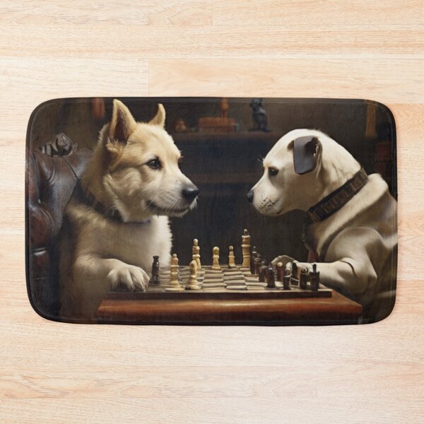 Item preview, Chess Paws: Strategic Canine Duo designed and sold by DoggyDream.