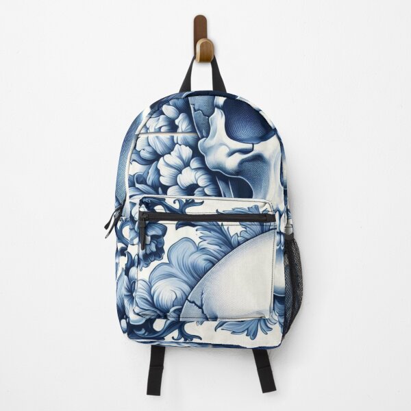 Item preview, Delft Tile With Skull No.2 designed and sold by ArtNook777.