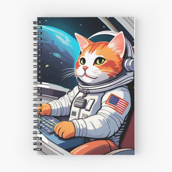 Item preview, Spacecraft Captain Cat designed and sold by UFOGraeme.