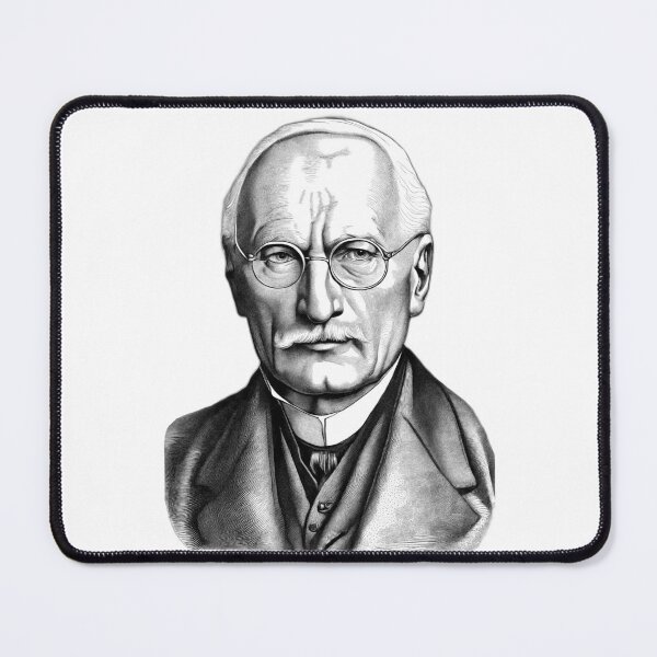 Item preview, Portrait of Carl Jung designed and sold by NTGUILTY.