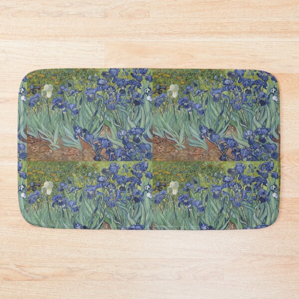 Item preview, Vase with irises on a yellow background - Vincent van Gogh designed and sold by Dominika Farkašová.