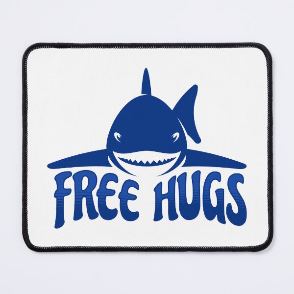 Item preview, Free Hugs Shark - Funny designed and sold by humnoo.
