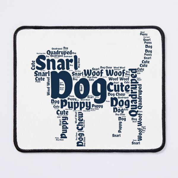 Item preview, Dog Made of Words designed and sold by Promoc.