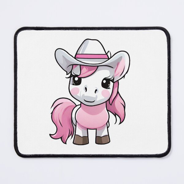 Item preview, Cute Pink Pony, Pink Horse, Pink Cowboy Horse designed and sold by PurpleWay.