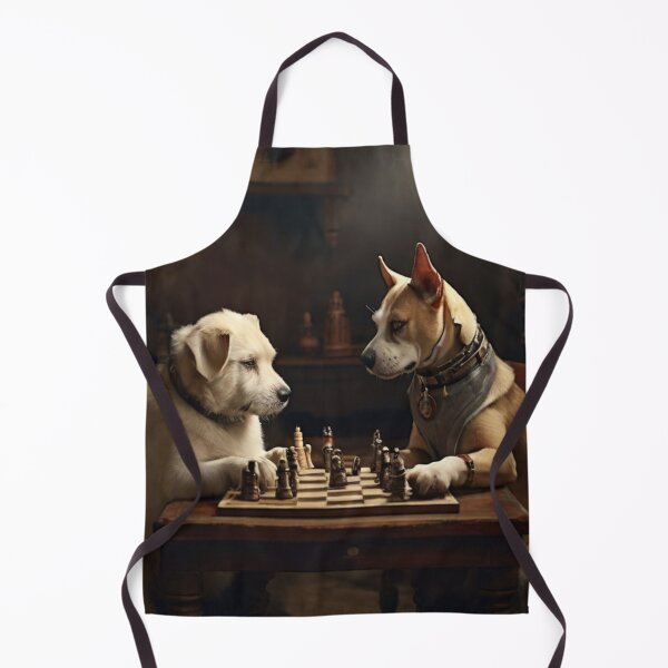 Item preview, Strategic Canine Battle: Chess Masters Duo designed and sold by DoggyDream.