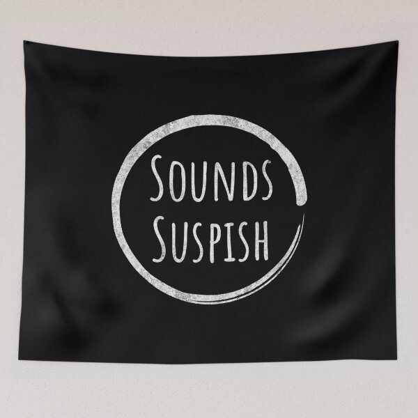 Item preview, Suspish True Crime Fan Funny Crime Show Murder Mystery designed and sold by HosvPrint .s.