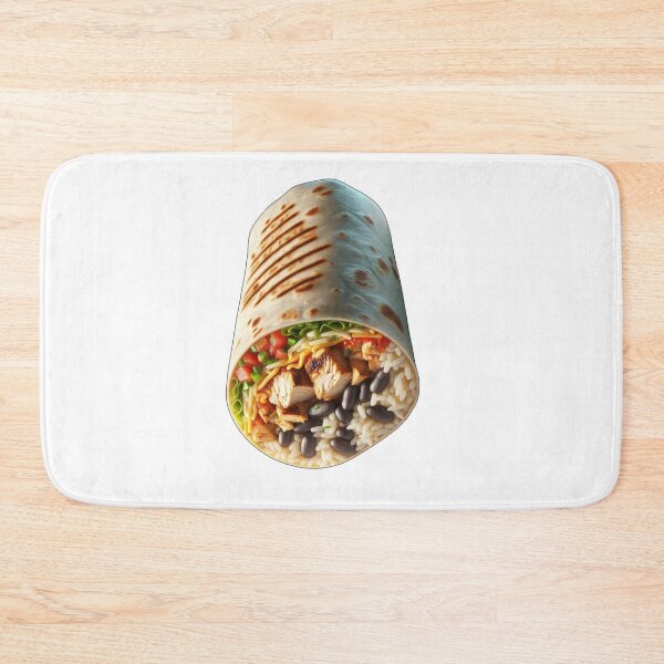 Item preview, Burrito with Chiken Black Beans Rice Tomato designed and sold by kylmllr101684.