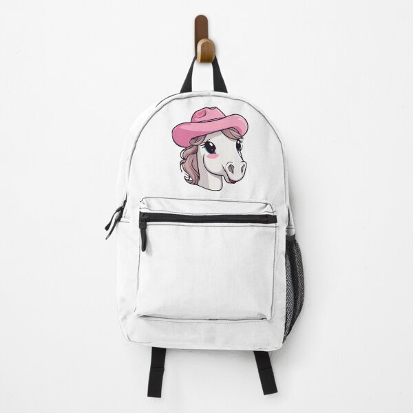 Item preview, Cute Horse, Kawaii House, Beautiful Horse with Hot Pink Hat designed and sold by PurpleWay.