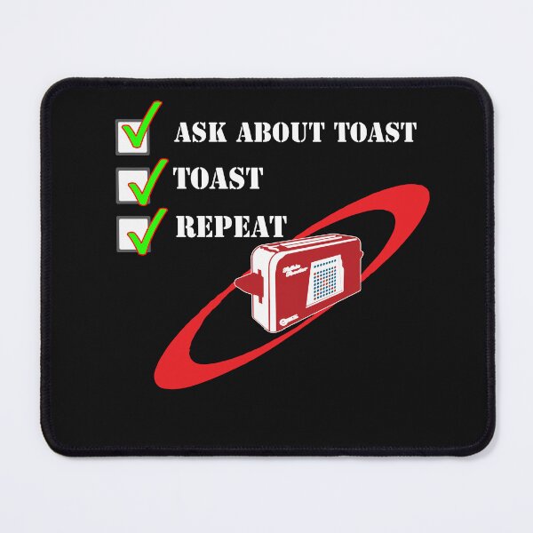 Item preview, Talkie Toaster Toast Repeat Dwarf Funny designed and sold by arrowroottees.