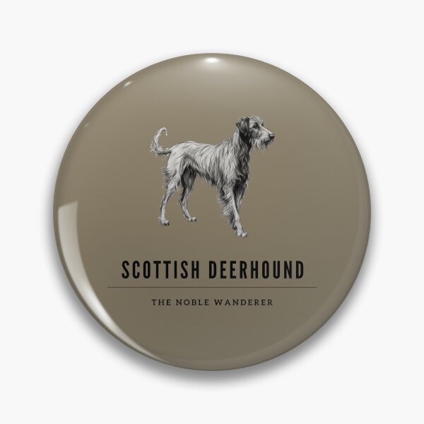 Item preview, Scottish Deerhound the Noble Wanderer designed and sold by Sleek Sketch Studio.