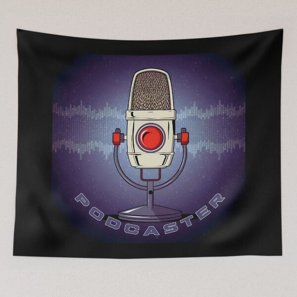 Item preview, Podcaster designed and sold by DaydreamerDzine.