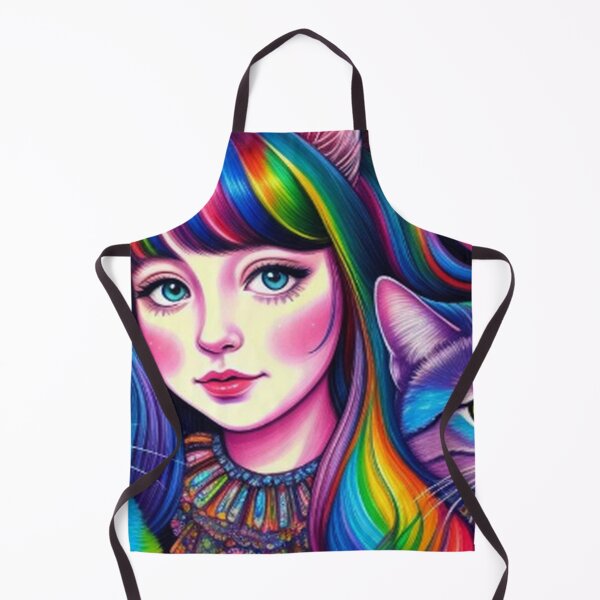 Item preview, Colorful Cats Stars and Rainbows designed and sold by TheDarkWardrobe.