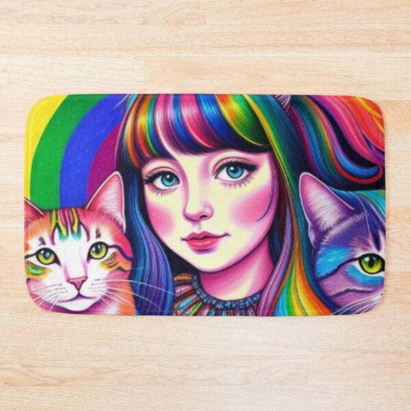 Item preview, Colorful Cats Stars and Rainbows designed and sold by TheDarkWardrobe.