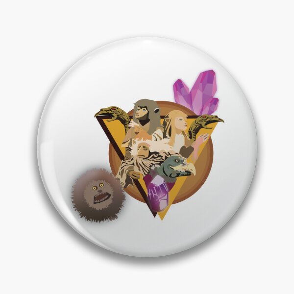 Item preview, gelfling and skeksis sticker designed and sold by ADomingues1798.