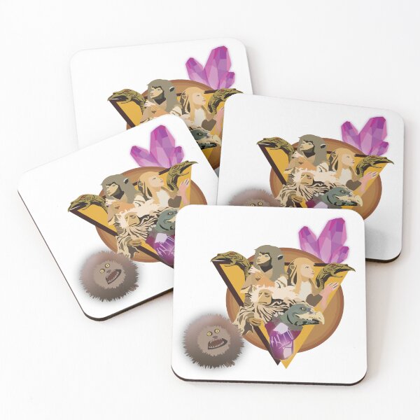 Item preview, gelfling and skeksis sticker designed and sold by ADomingues1798.