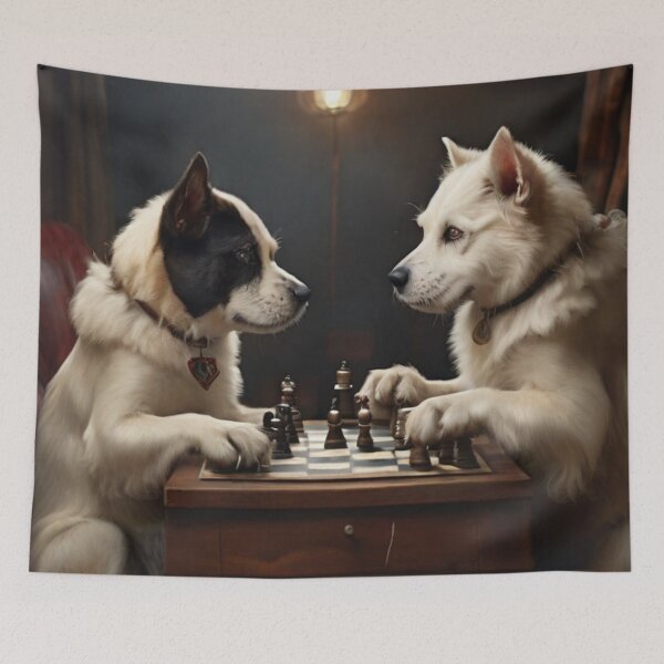 Item preview, Fluffy Chess Companions designed and sold by DoggyDream.