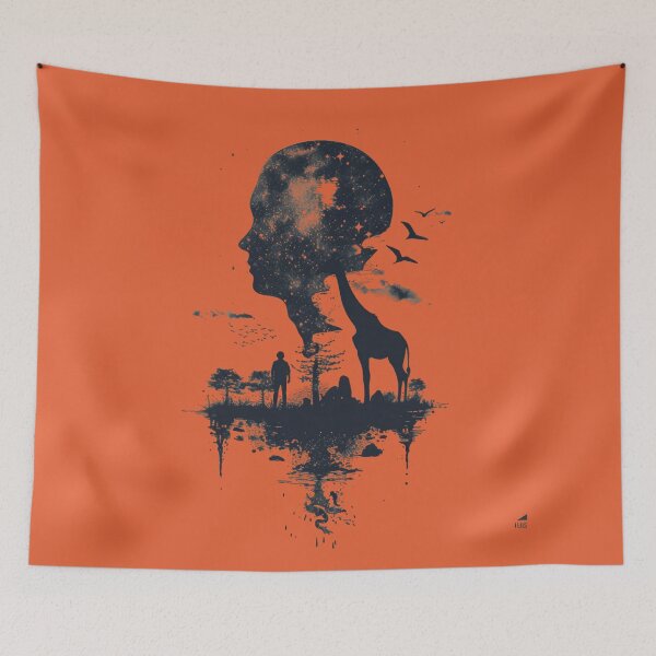 Item preview, African Inspiration Art designed and sold by Obsidian Ink by Wilshire.