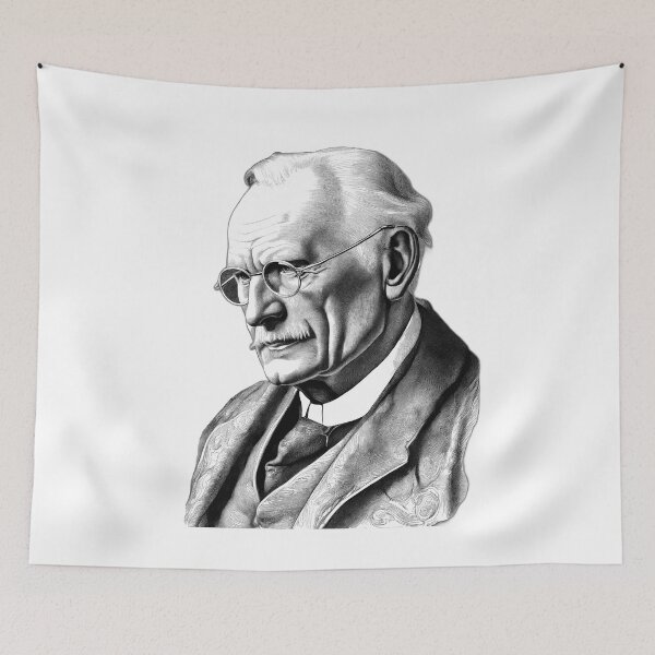 Item preview, Carl Jung Portrait designed and sold by NTGUILTY.