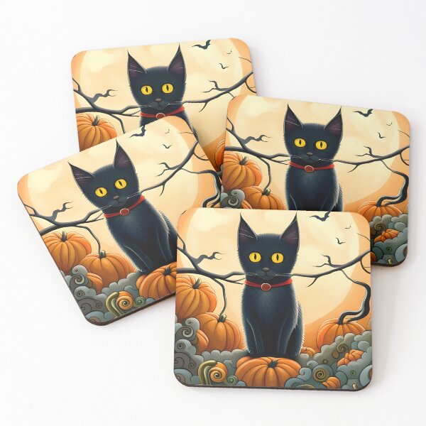 Item preview, Halloween Cat 1 designed and sold by Reclining Buddha Cat.