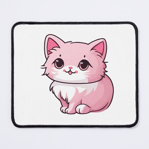 Item preview, Pink Cat, Cute Pink Kitten, Adorable Pink Cat, Cat Lover designed and sold by PurpleWay.