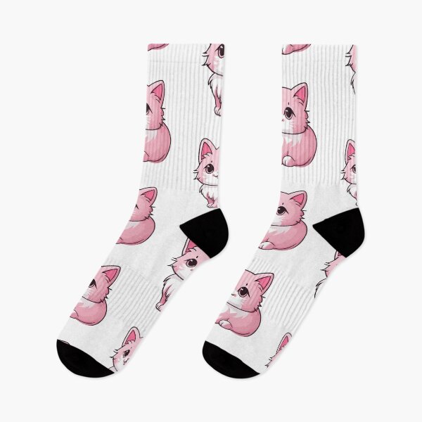 Item preview, Pink Cat, Cute Pink Kitten, Adorable Pink Cat, Cat Lover designed and sold by PurpleWay.