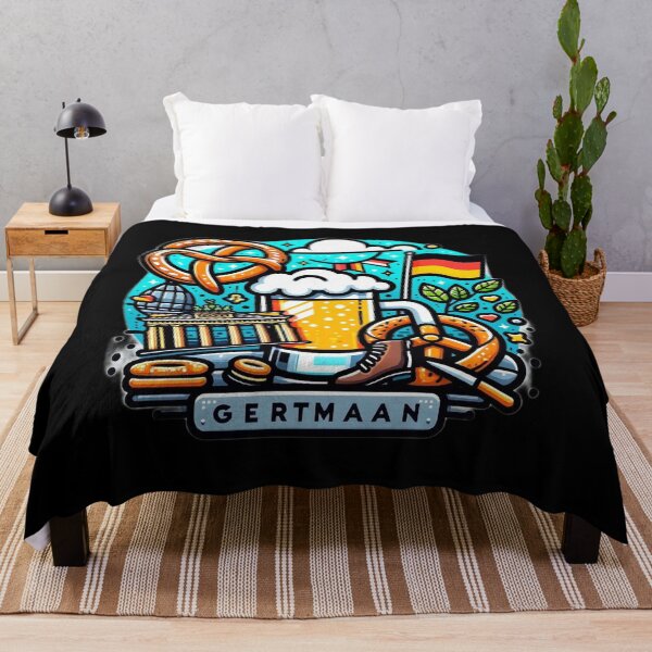 Item preview, Iconic Pretzel & Beer Design German Culture Delight designed and sold by BlueGoldArt.