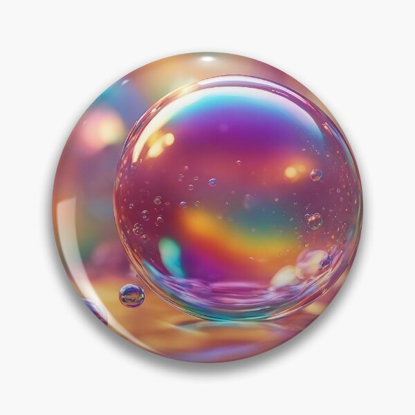 Item preview, Luminous Bubbles of Light designed and sold by kneilingprints.