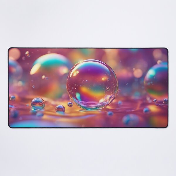 Item preview, Luminous Bubbles of Light designed and sold by kneilingprints.