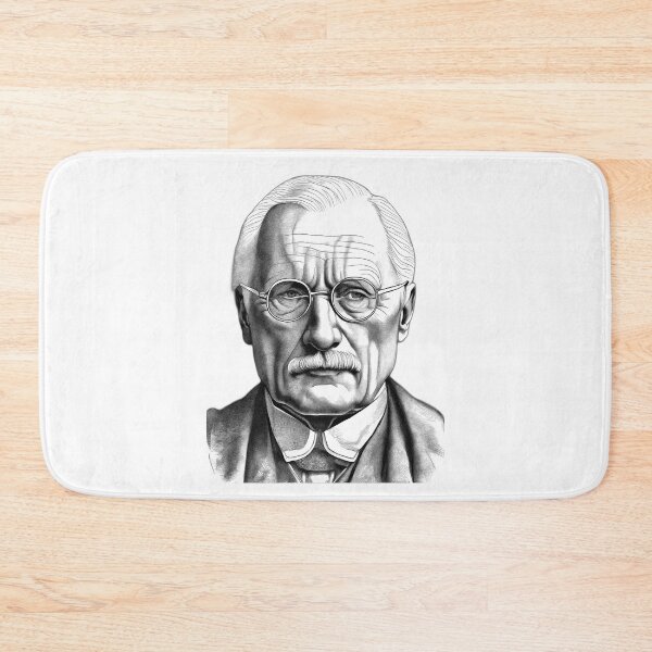 Item preview, Portrait of Carl Gustav Jung designed and sold by NTGUILTY.