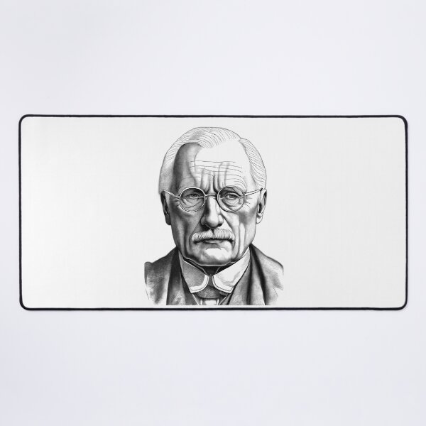 Item preview, Portrait of Carl Gustav Jung designed and sold by NTGUILTY.