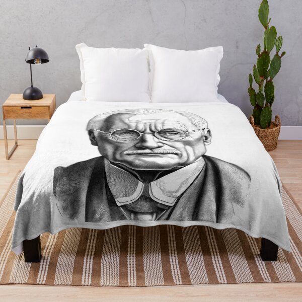 Item preview, Portrait of Carl Gustav Jung designed and sold by NTGUILTY.