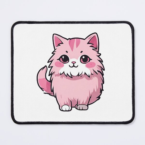 Item preview, Beautiful Pink Cat, Pink Kitten, Cat Lover, Cat Mom designed and sold by PurpleWay.