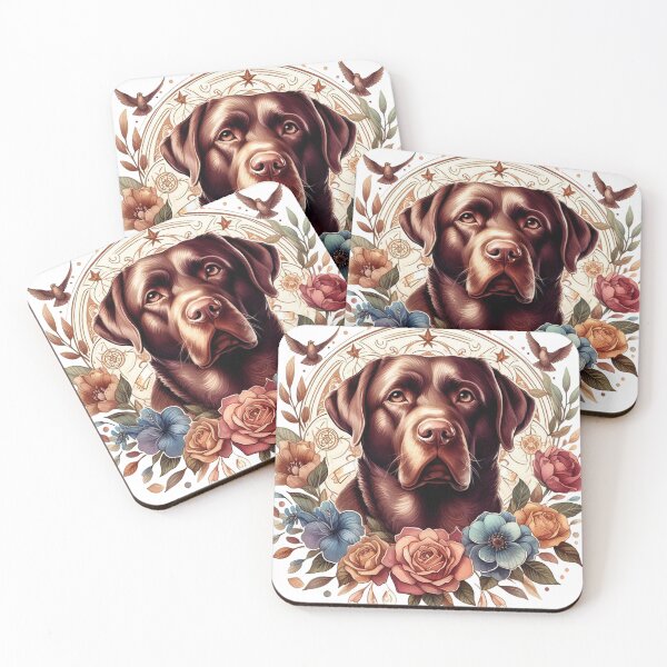 Item preview, Chocolate Labrador Retriever Watercolor designed and sold by clarkfraser.