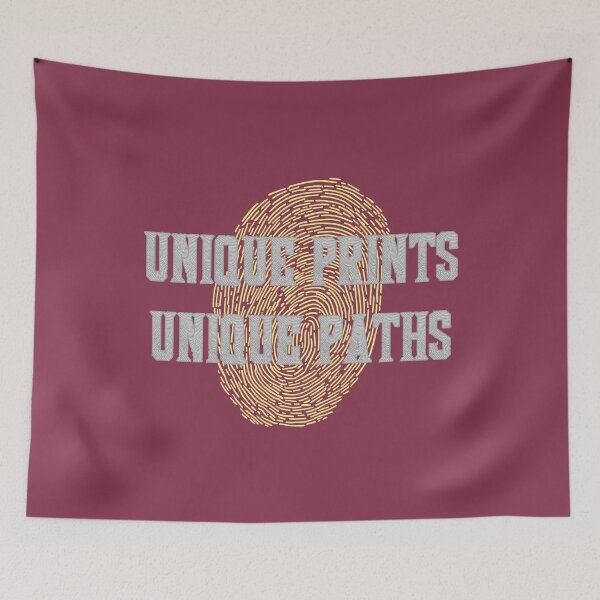 Item preview, Unique Prints, Unique Paths. designed and sold by KrisDry.