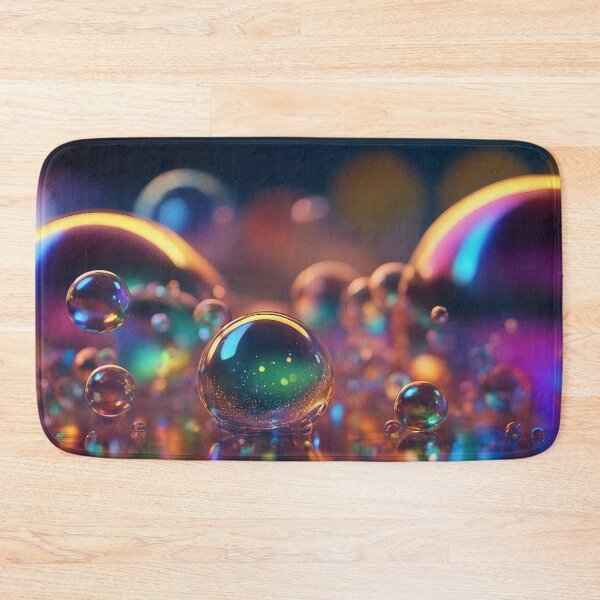Item preview, Dark Luminous Bubbles designed and sold by kneilingprints.