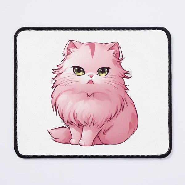 Item preview, Cute Pink Cat, Pink Persian Cat, Cat Lover designed and sold by PurpleWay.