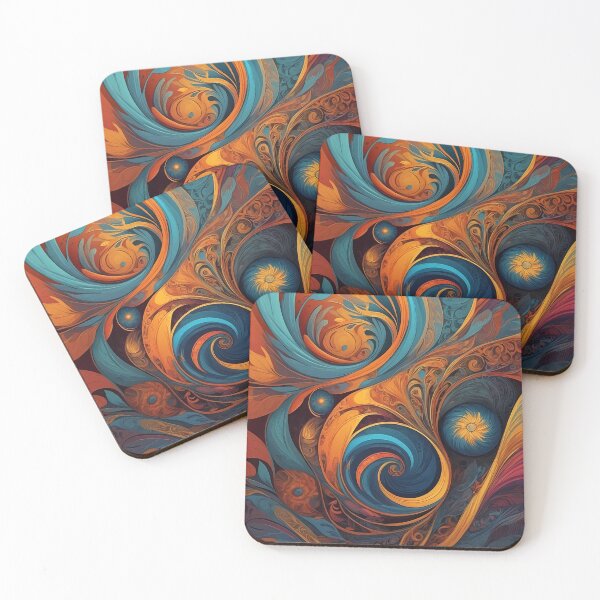 Item preview, Whirlpool of Warmth: A Vivid Vortex designed and sold by Vitalka-uk.