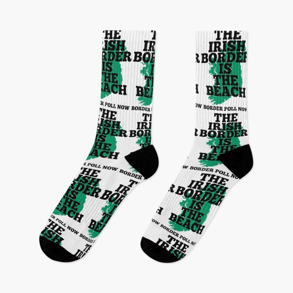 Item preview, The Irish Border is the Beach - Border Poll Now. designed and sold by REAL IRISH GIFTS.