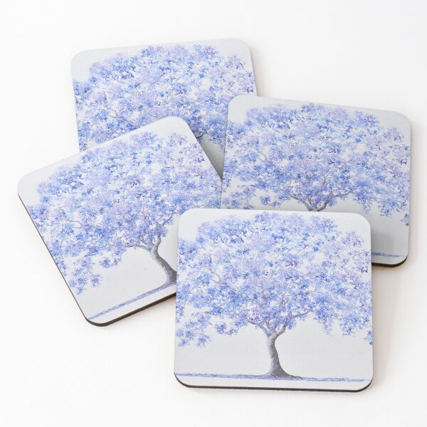 Item preview, Jacaranda Tree painting designed and sold by MatsonArtDesign.