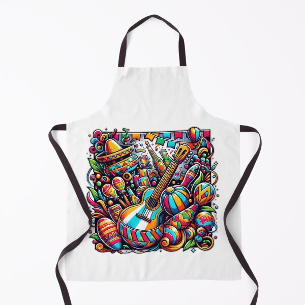 Item preview, FIESTA VIBES: LIVELY LATINO CULTURE CELEBRATION TEE designed and sold by BlueGoldArt.