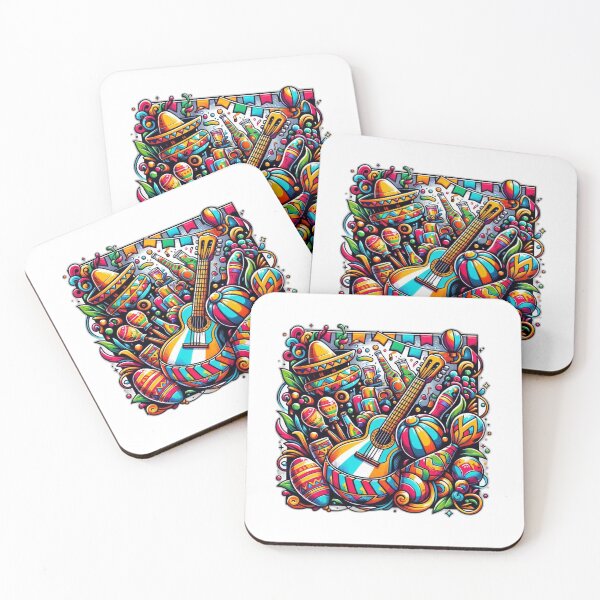 Item preview, FIESTA VIBES: LIVELY LATINO CULTURE CELEBRATION TEE designed and sold by BlueGoldArt.