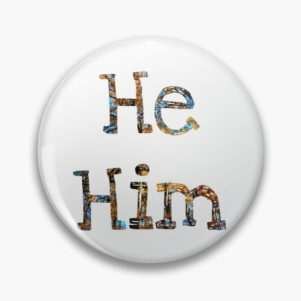 Item preview, He/Him Nature Photography Pronoun Design  designed and sold by TwistedP-Photos.