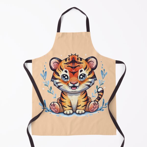 Item preview, tiger designed and sold by MoxisWatercolor.