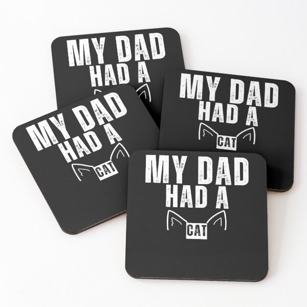 Item preview, "My Dad Had a Cat Funny Tee | Black design" designed and sold by AI-volution.