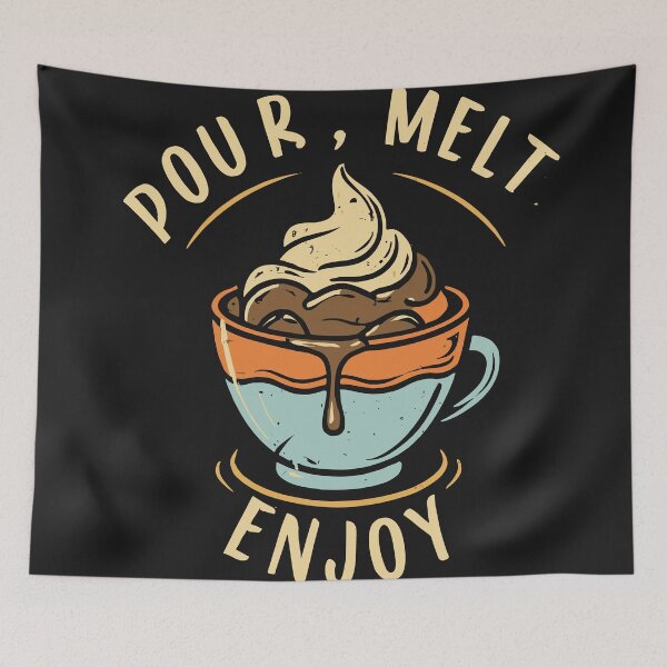 Item preview, Affogato Love - Coffee and Gelato designed and sold by QuantaPixel.