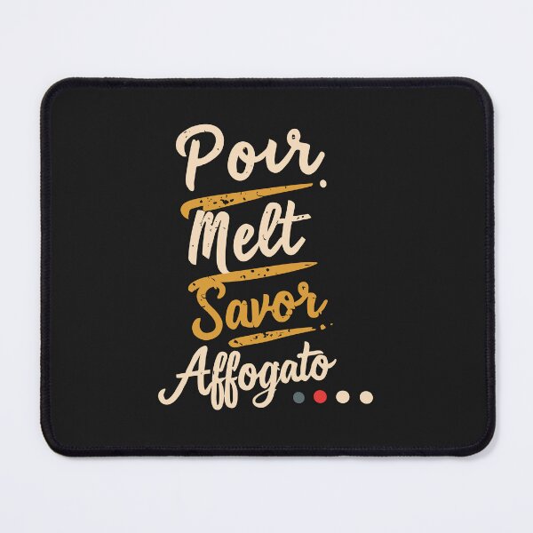 Item preview, Affogato Love - Coffee and Gelato designed and sold by QuantaPixel.