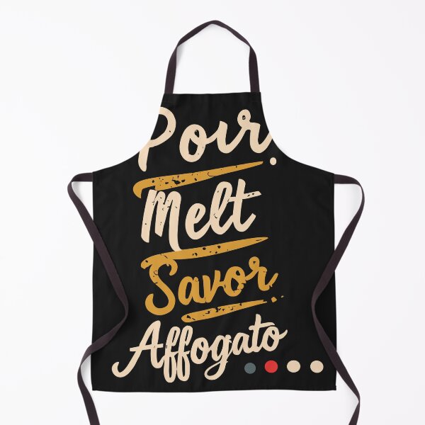 Item preview, Affogato Love - Coffee and Gelato designed and sold by QuantaPixel.