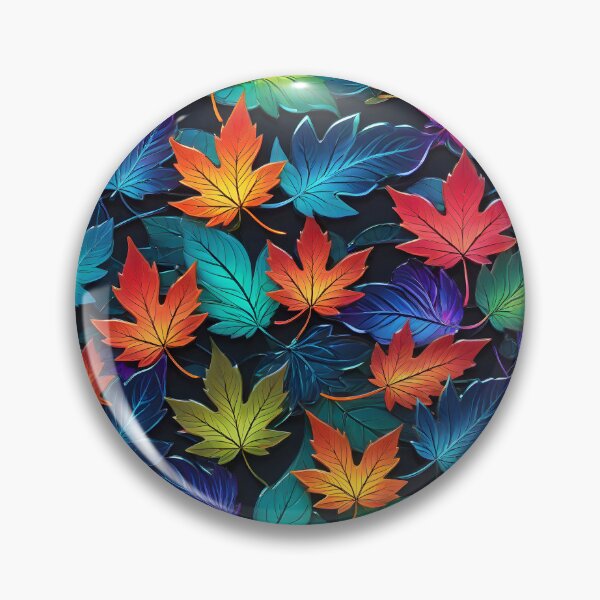 Artikelvorschau, Colorful Maple Leaf Pattern entworfen und verkauft von TheArtOfPat.