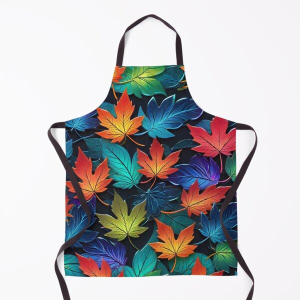 Aperçu de l'œuvre Colorful Maple Leaf Pattern créée et vendue par TheArtOfPat.
